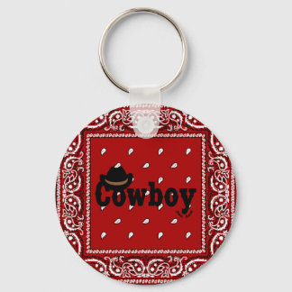 Cowboy Keychain