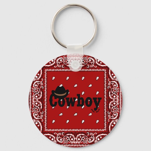 Cowboy Keychain (Front)