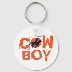 cowboy keychain