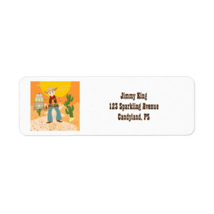 Cowboy kid birthday party