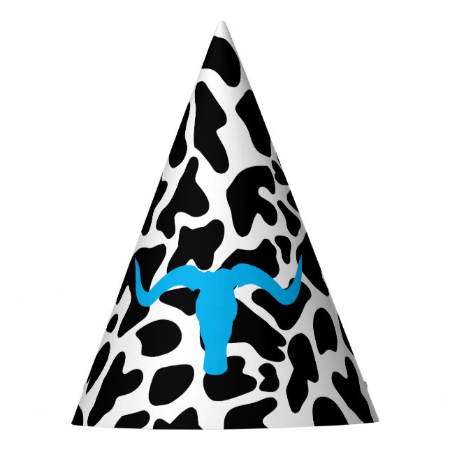 Cowboy kids Birthday Party Hat (Front)