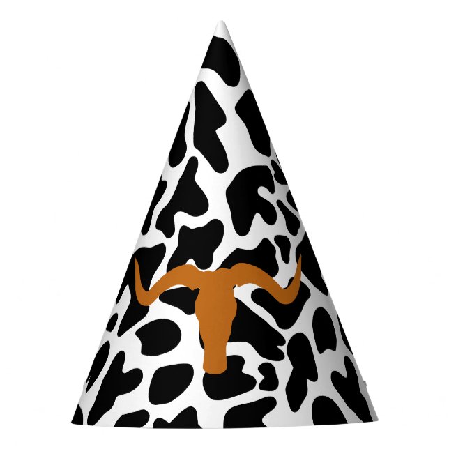 Cowboy kids Birthday Party Hat (Front)