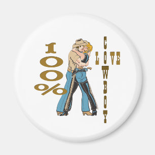 Cowboy Love Magnet
