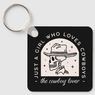 Cowboy lover western dark romance keychain