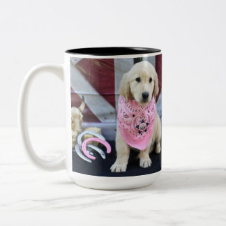 Cowboy Lucy Two-Tone Coffee Mug