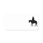 Cowboy Man Riding Horse Western Silhouette