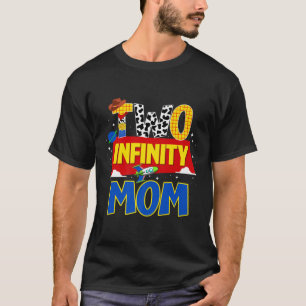 Cowboy Mom Two Infinity And Beyond Birthday Decora T-Shirt
