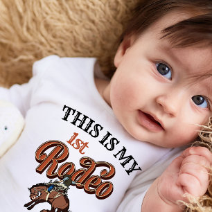 Cowboy My 1st Rodeo Baby boy first birthday T-Shirt