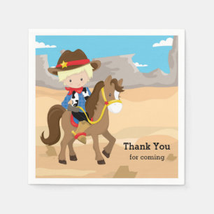 Cowboy Napkin