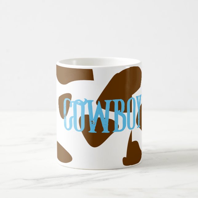 Cowboy personalized cup (Center)