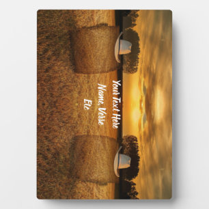 Cowboy Plaque