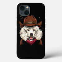 Cowboy Poodle Western Rodeo Cowboy Hat and Bandana