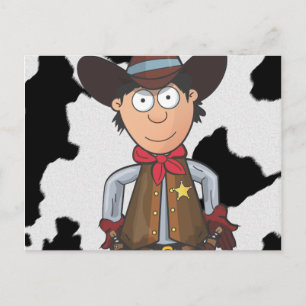 Cowboy Postcard