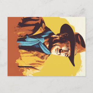 Cowboy Postcard Western