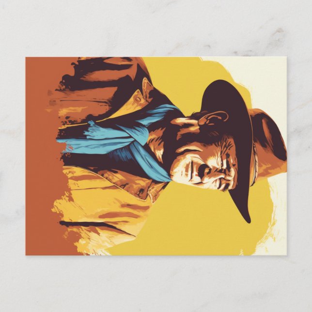 Cowboy Postcard Western (Front)
