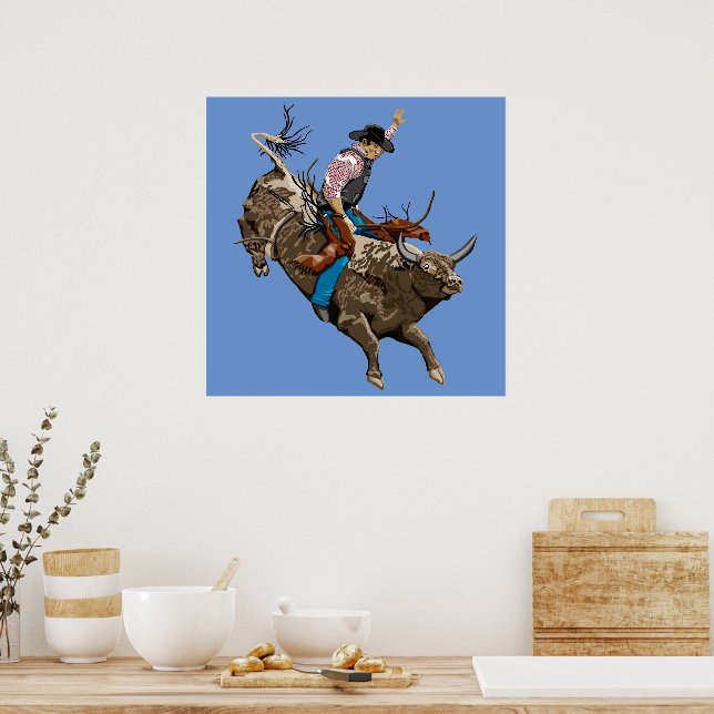 Cowboy Poster (Kitchen)
