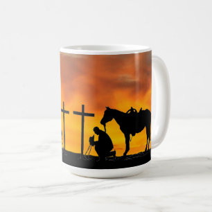 Cowboy Prayer Café Mug