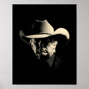 Cowboy Presidents Poster