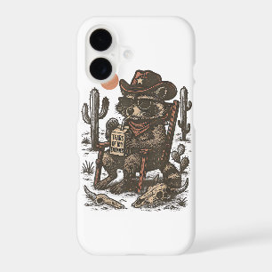Cowboy Raccoon Funny Western