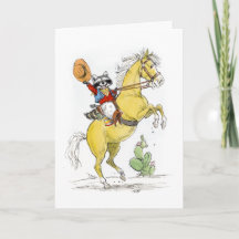 Cowboy Raccoon Happy Birthday!