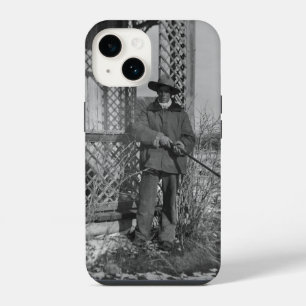 Cowboy Rancher or Canadian Outlaw of Old West iPhone 14 Case