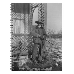 Cowboy Rancher or Canadian Outlaw of Old West Notebook
