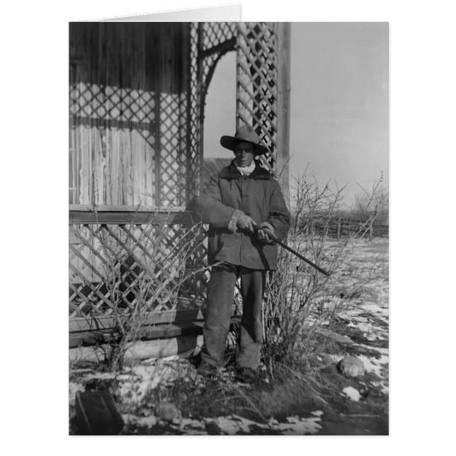 Cowboy Rancher ou le hors-la-loi canadien du Vieux (Devant)