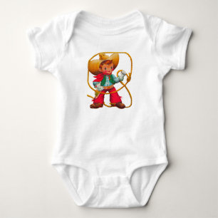 Cowboy Retro Boy Child Cute Western Baby Bodysuit
