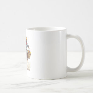 Cowboy Riding Easter Bunny Western Howdy Easter Fu Coffee Mug