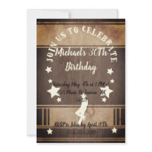 Cowboy riding horse wild west birthday party 