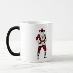Cowboy Santa Magic Mug