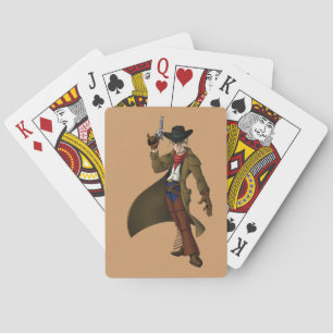 Cowboy Shooter Playing Cards