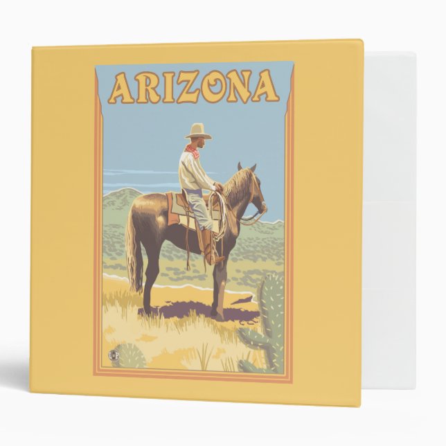 Cowboy (Side View)Arizona Binder (Front/Inside)