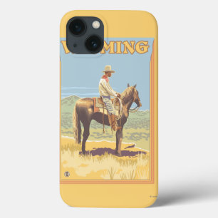 Cowboy (Side View)Wyoming iPhone 13 Case