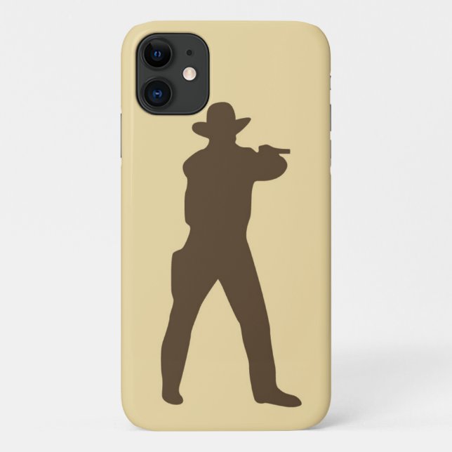 Cowboy Silhouette Case-Mate iPhone Case (Back)