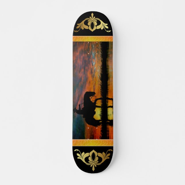 Cowboy Skateboard (Front)