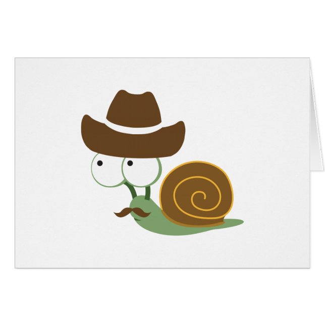Cowboy Snail (Front Horizontal)