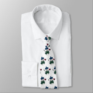 Cowboy Snowman Christmas Tie