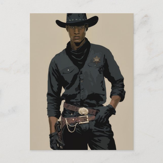 COWBOY SWAG # 4 POSTCARD (Front)
