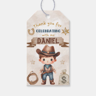 Cowboy Thank You Tag – Western-Themed Design