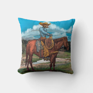 Cowboy Throw Pillow