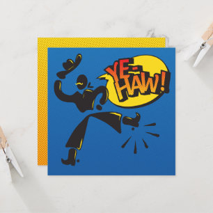 Cowboy vs ninja pop art - primary card