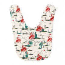 Cowboy Western bib