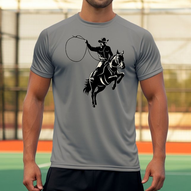 Cowboy with Lasso T-Shirt (Creator Uploaded)