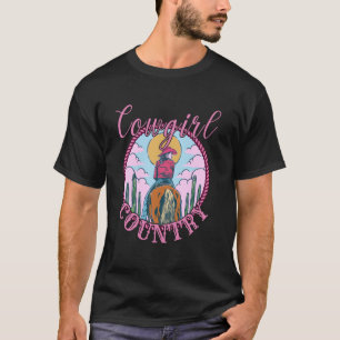 Cowboycore Cowgirl Saddle Up Aesthetic Yeehaw Howd T-Shirt
