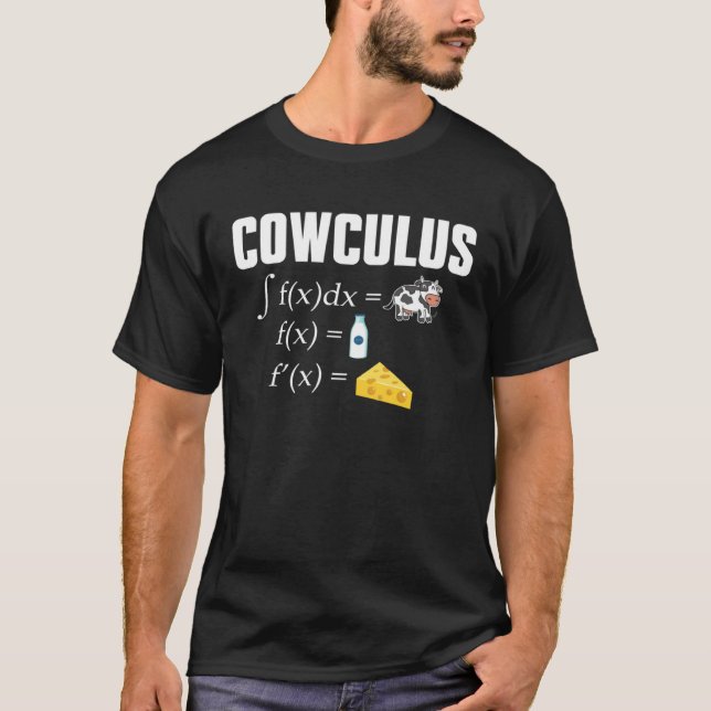 Cowculus Math T-Shirt (Front)
