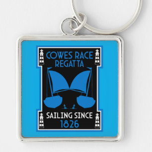 Cowes Isle of Wight Yacht Regatta Keychain