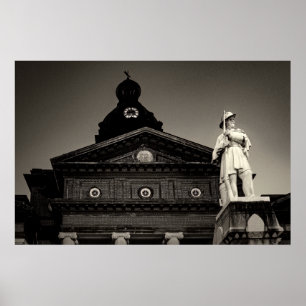 COWETA COUNTY COURTHOUSE Poster