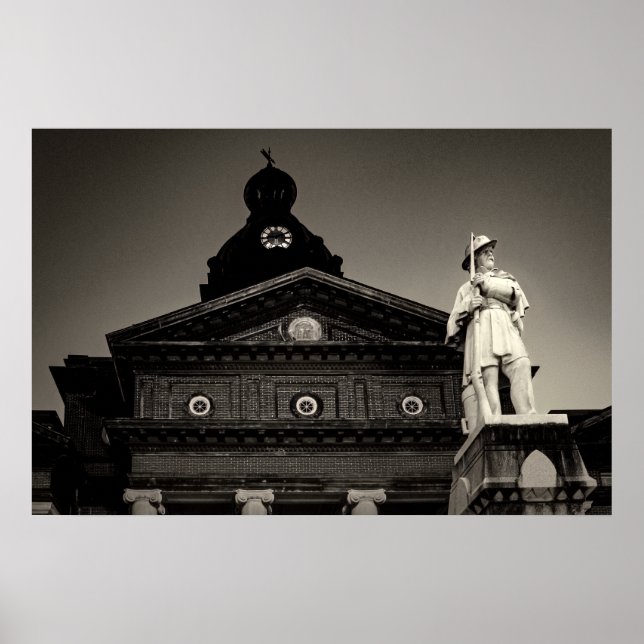 COWETA COUNTY COURTHOUSE Poster (Front)