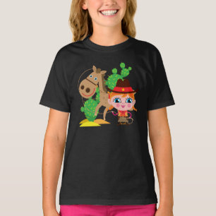 Cowgirl and Horse T-Shirt
